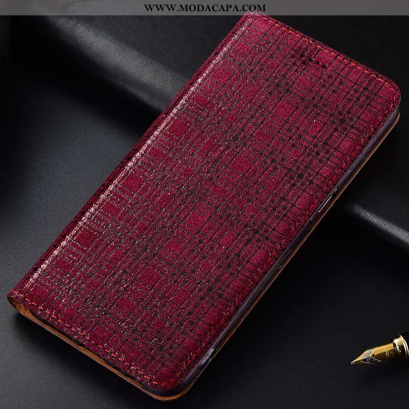 Capa Oneplus 6t Protetoras Couro Legitimo Antiqueda Camurça Cover Telemóvel Completa Baratos