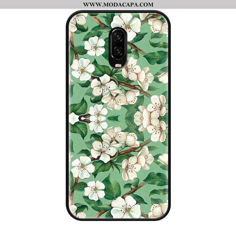 Capas Oneplus 6t Protetoras Pequena Antiqueda Verde Telemóvel Cases Venda