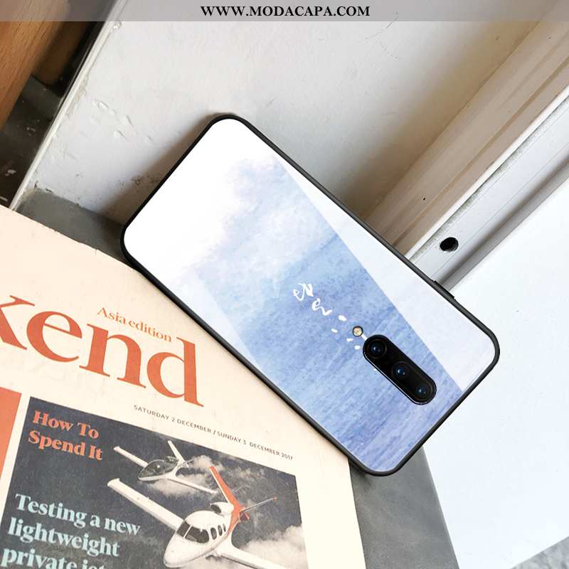 Capa Oneplus 6t Tendencia Personalizada Malha Super Bonitos Vermelho Azul Baratos