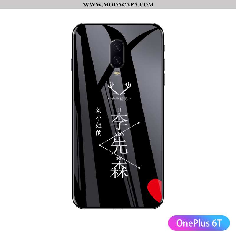 Capas Oneplus 6t Slim Personalizado Telemóvel Malha Super Casal Baratas