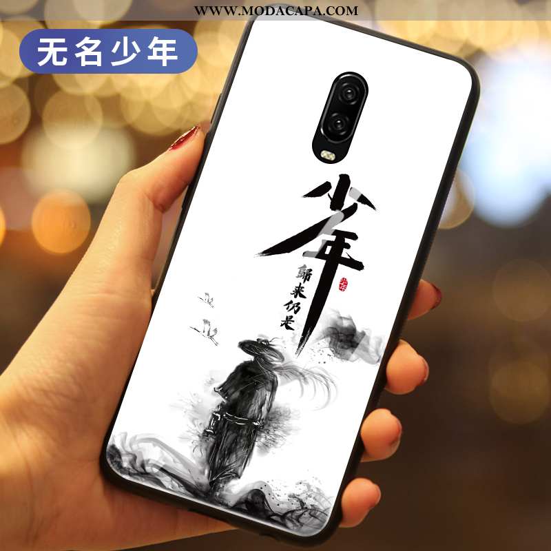 Capas Oneplus 6t Criativas Personalizada Branco Vidro Juvenil Cases Online