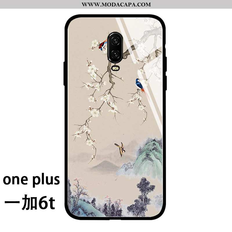 Capas Oneplus 6t Soft Malha Aço Tendencia Protetoras Criativas Antiqueda Baratas