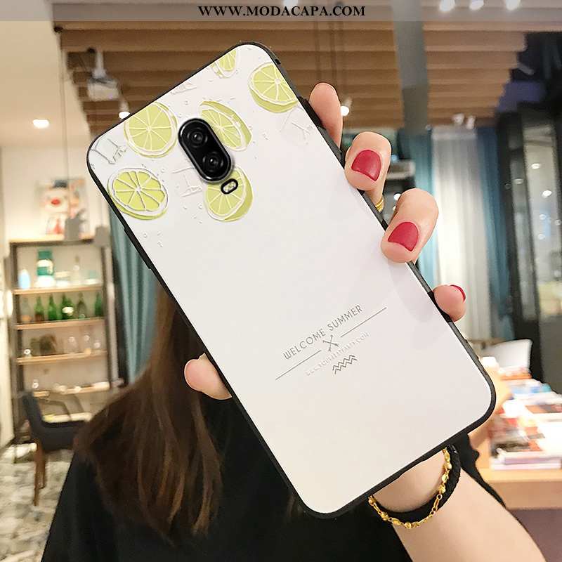 Capas Oneplus 6t Criativas Antiqueda Soft Novas Amarelo Completa Online