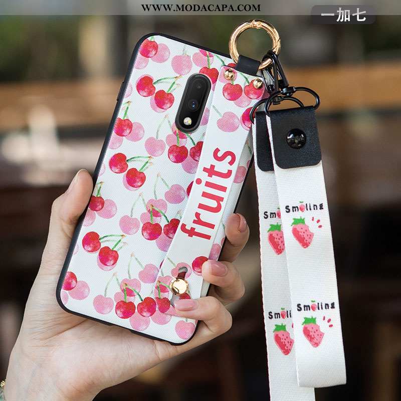 Capas Oneplus 7 Tendencia Novas Minimalista Antiqueda Pequena Soft Venda