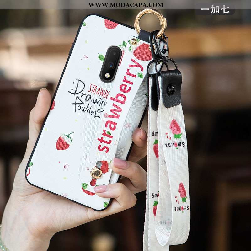 Capas Oneplus 7 Tendencia Novas Minimalista Antiqueda Pequena Soft Venda