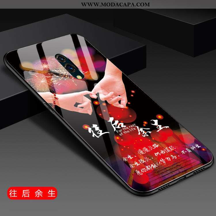 Capas Oneplus 7 Criativas Gradiente Protetoras Frente Vidro Telemóvel Baratas