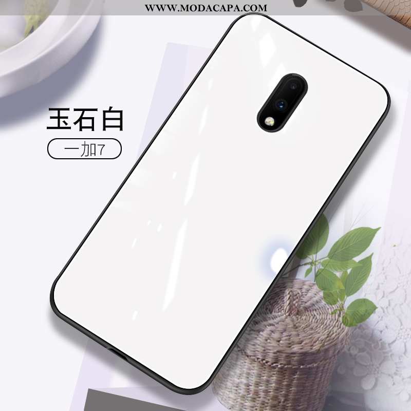 Capas Oneplus 7 Protetoras Vidro Antiqueda Verde Malha Criativas Completa Venda