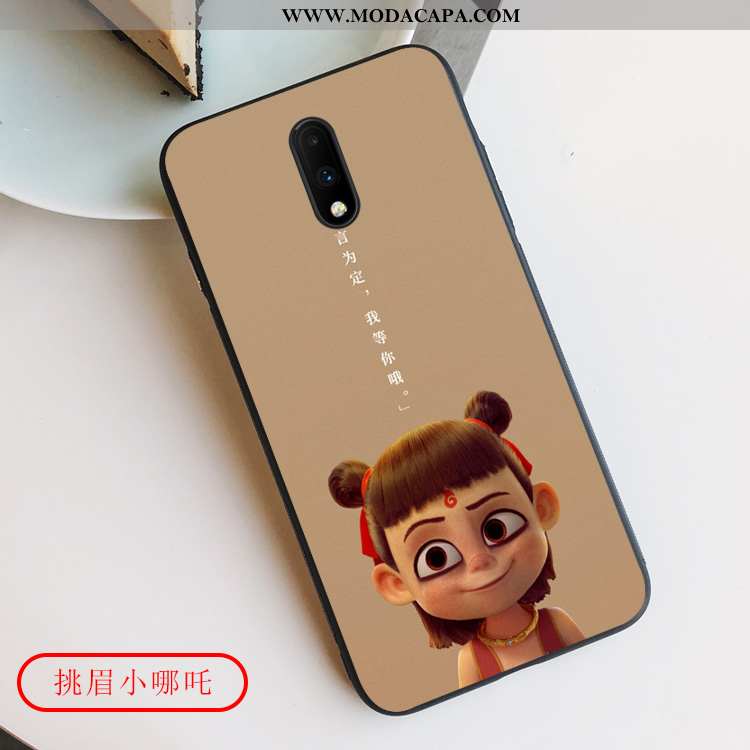 Capas Oneplus 7 Fofas De Grau Desenho Animado Soft Completa Telemóvel Baratas