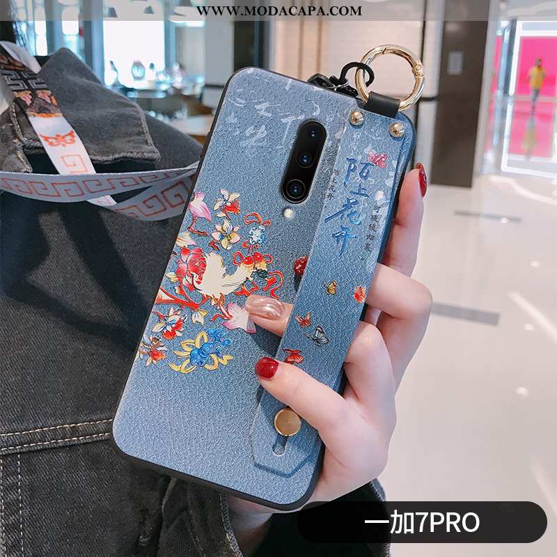 Capas Oneplus 7 Pro Slim Novas Simples Soft Super Cases Florais Online