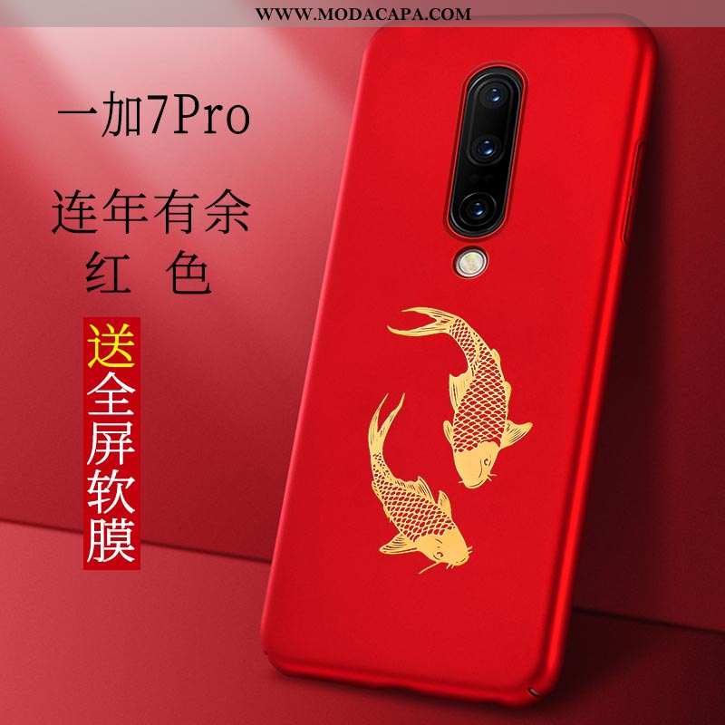 Capas Oneplus 7 Pro Protetoras Telemóvel Midi Super Cases Tendencia Baratos