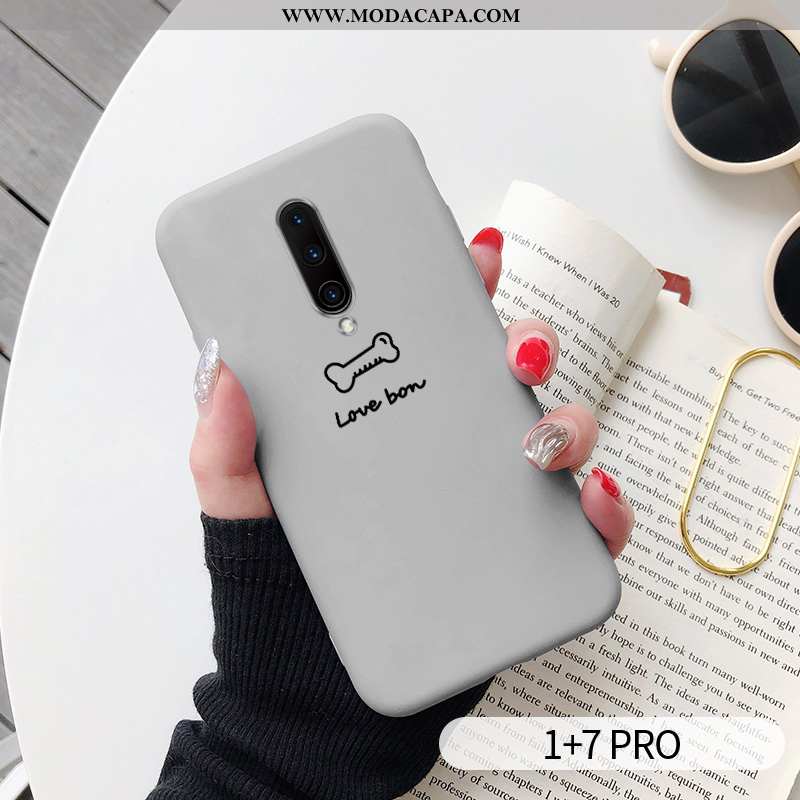 Capa Oneplus 7 Pro Desenho Animado Telemóvel Casal Personalizada Cases Antiqueda Completa Barato