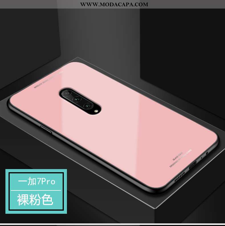 Capas Oneplus 7 Pro Protetoras Completa Vidro Cases Casal Telemóvel Barato