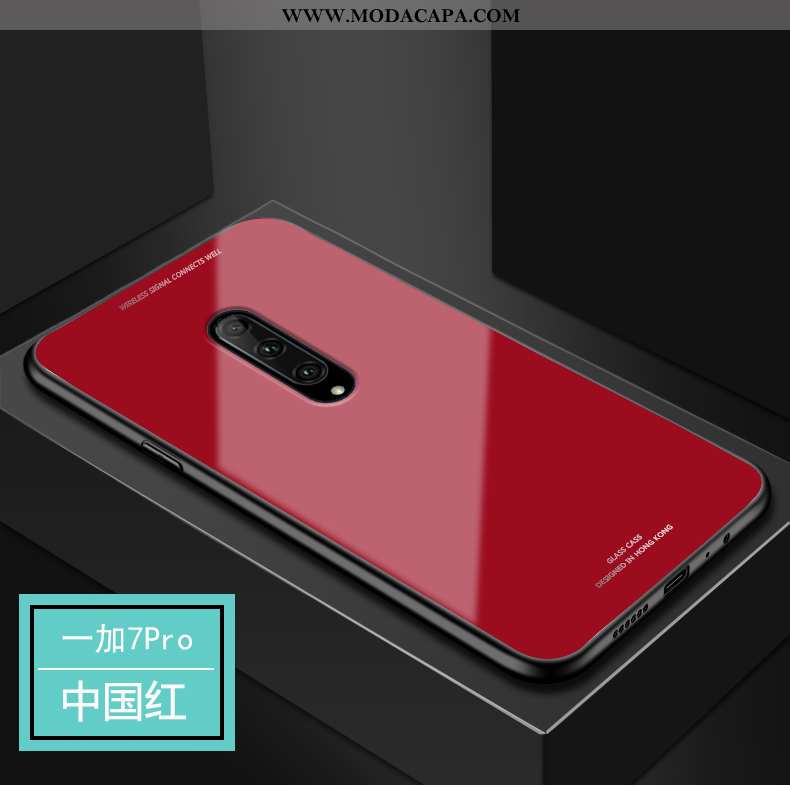 Capas Oneplus 7 Pro Protetoras Completa Vidro Cases Casal Telemóvel Barato