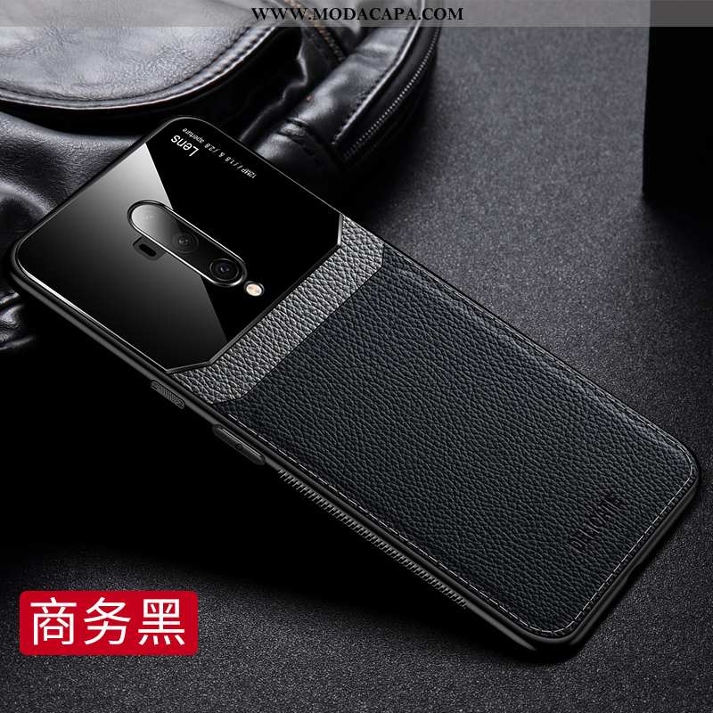 Capas Oneplus 7t Pro Fosco Slim Azul Escuro Cases Completa Resistente Soft Comprar