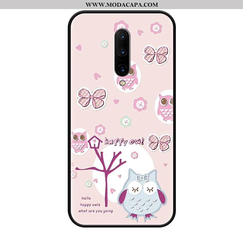 Capa Oneplus 8 Fosco Protetoras Telemóvel Capas Elefante Rosa Cases Baratas