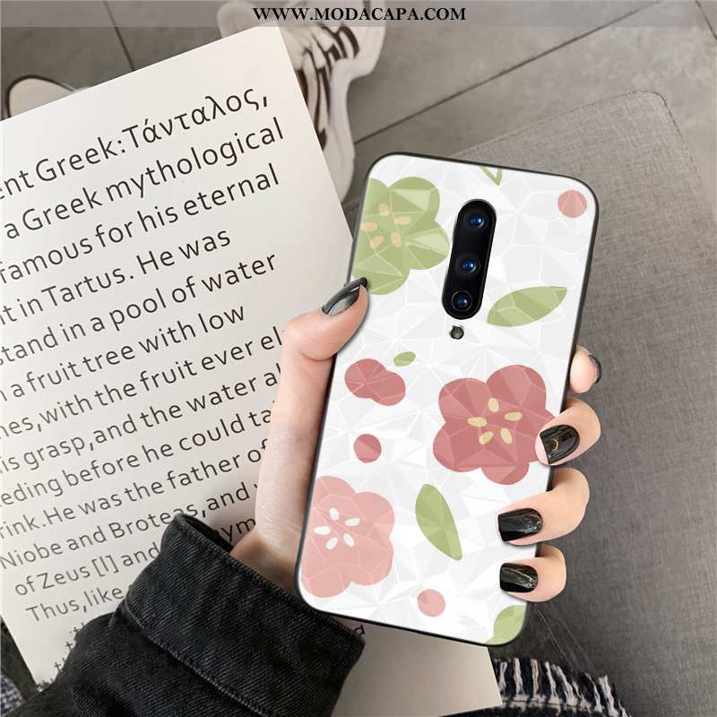 Capas Oneplus 8 Telemóvel Crisântemo Verão Quadriculada Diamante Verde Venda