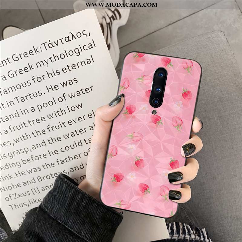 Capas Oneplus 8 Telemóvel Crisântemo Verão Quadriculada Diamante Verde Venda