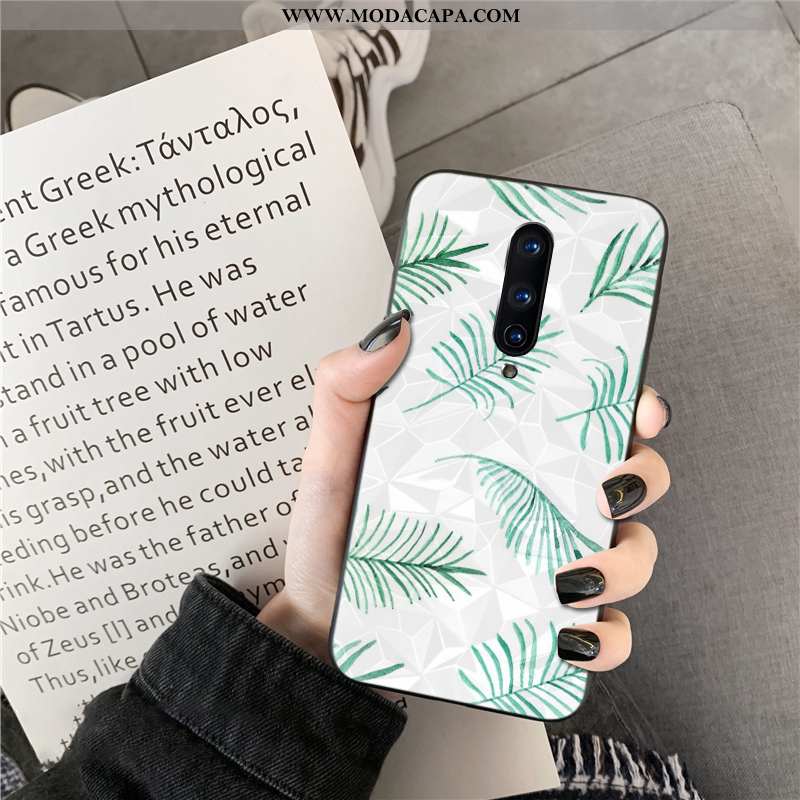 Capas Oneplus 8 Telemóvel Crisântemo Verão Quadriculada Diamante Verde Venda