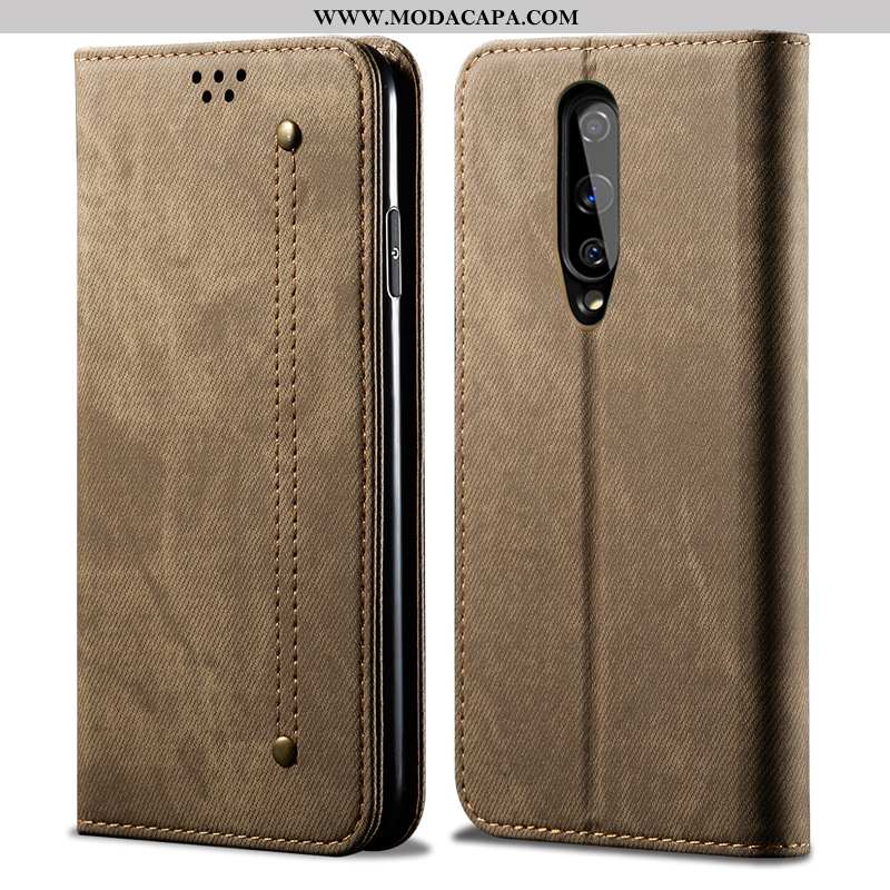 Capa Oneplus 8 Couro Legitimo Cover Completa Slim Protetoras Cases Telemóvel Baratas