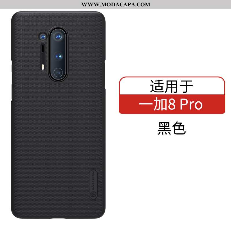 Capas Oneplus 8 Pro Fosco Azul Escuro Telemóvel Cases Resistente Protetoras Promoção