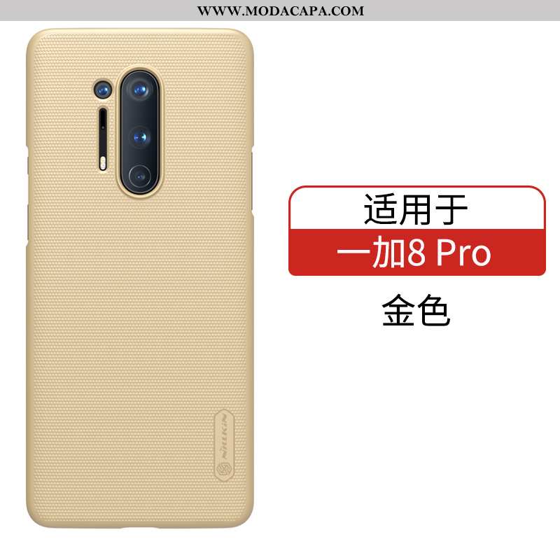 Capas Oneplus 8 Pro Fosco Azul Escuro Telemóvel Cases Resistente Protetoras Promoção