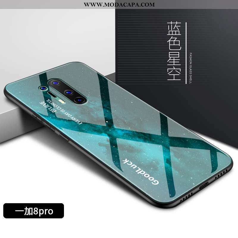 Capas Oneplus 8 Pro Criativas Completa Antiqueda Novas Vidro Pintado Gradiente Baratos