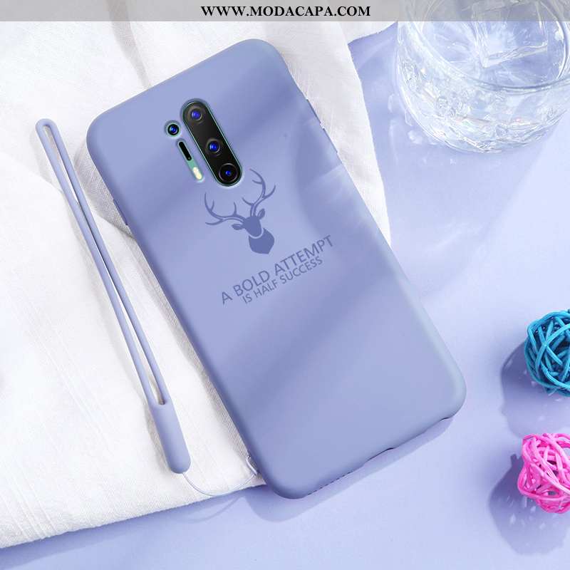 Capa Oneplus 8 Pro Silicone Redinha Completa Capas Rosa Novas Casal Online