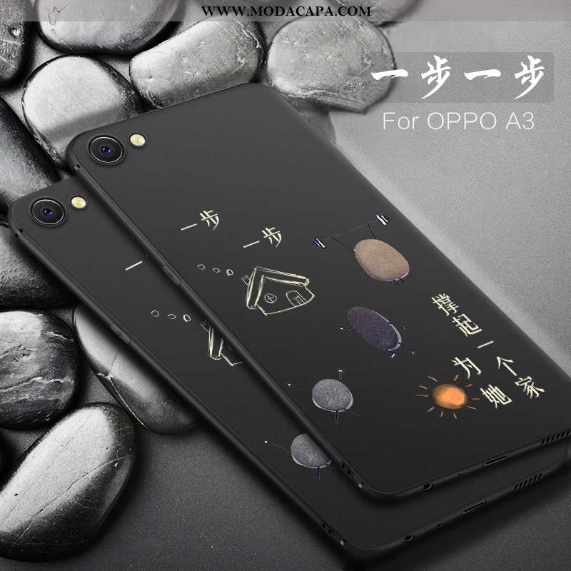 Capa Oppo A3 Personalizado Mullet Casal Antiqueda Capas Cases Preto Barato