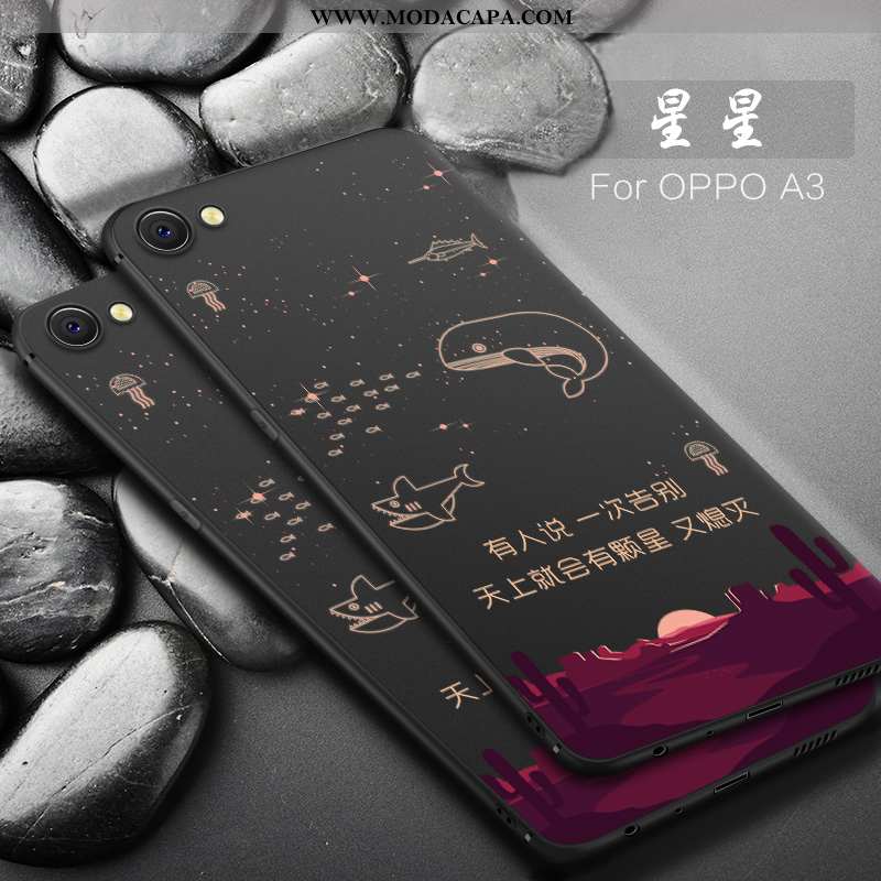 Capa Oppo A3 Personalizado Mullet Casal Antiqueda Capas Cases Preto Barato