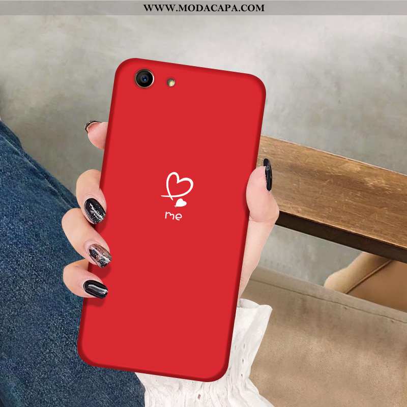 Capas Oppo A3 Tendencia Simples Criativas Casal Malha Vermelho Coração Baratos