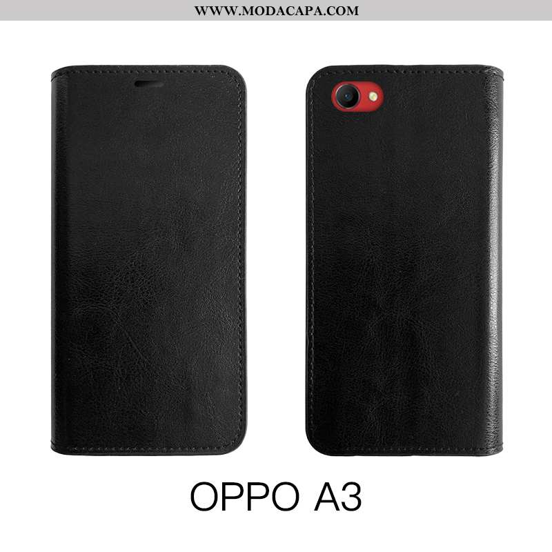 Capas Oppo A3 Soft Couro Genuíno Business Protetoras Cases Criativas Telemóvel Promoção