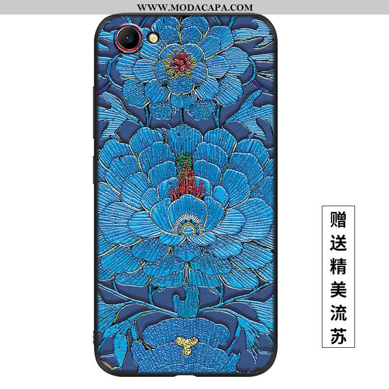 Capas Oppo A3 Fosco Soft Azul Antiqueda Vermelho Palace Barato