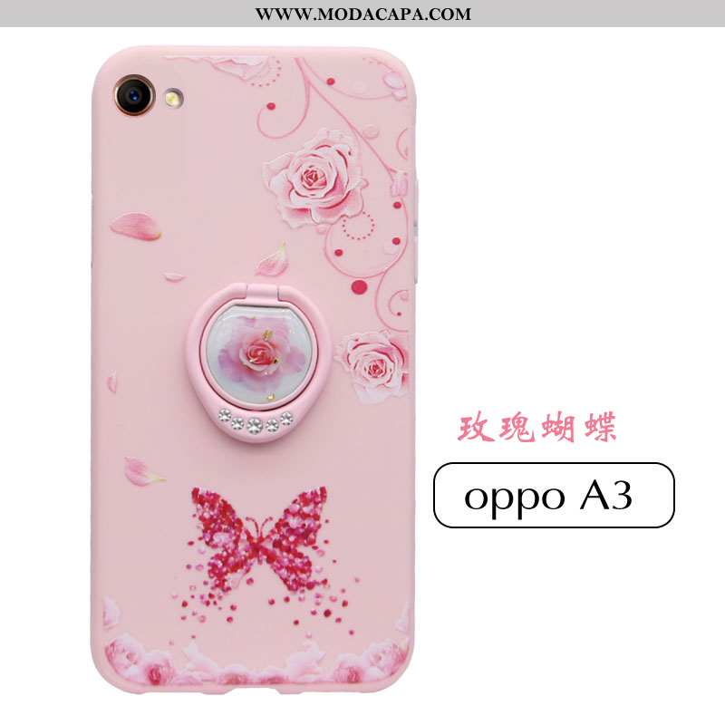 Capas Oppo A3 Fosco Criativas Silicone Completa Tendencia Personalizada Antiqueda Comprar