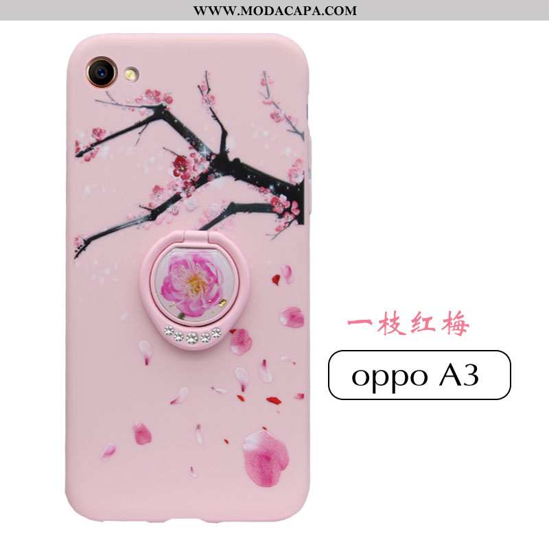 Capas Oppo A3 Fosco Criativas Silicone Completa Tendencia Personalizada Antiqueda Comprar