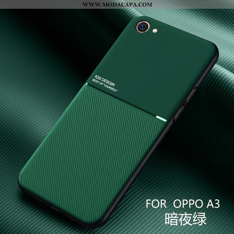 Capas Oppo A3 Silicone Couro Slim Resistente Soft Cases Super Baratos