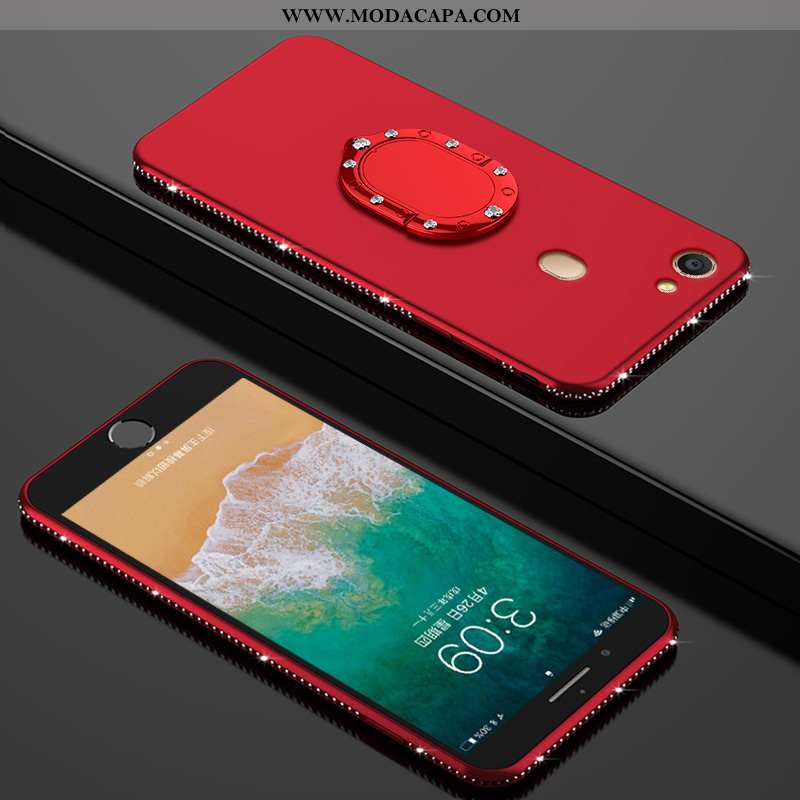 Capas Oppo A3 Personalizado Soft Completa Cravejado Criativas Vermelho Telemóvel Baratos