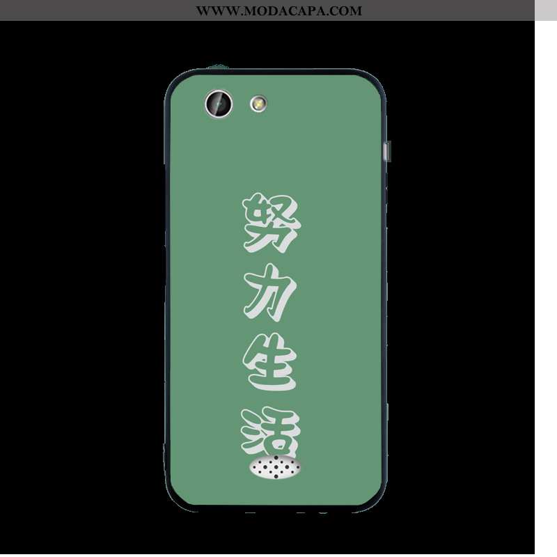 Capa Oppo A31 Silicone Bonitos Capas Verde Completa Desenho Animado Cases Barato