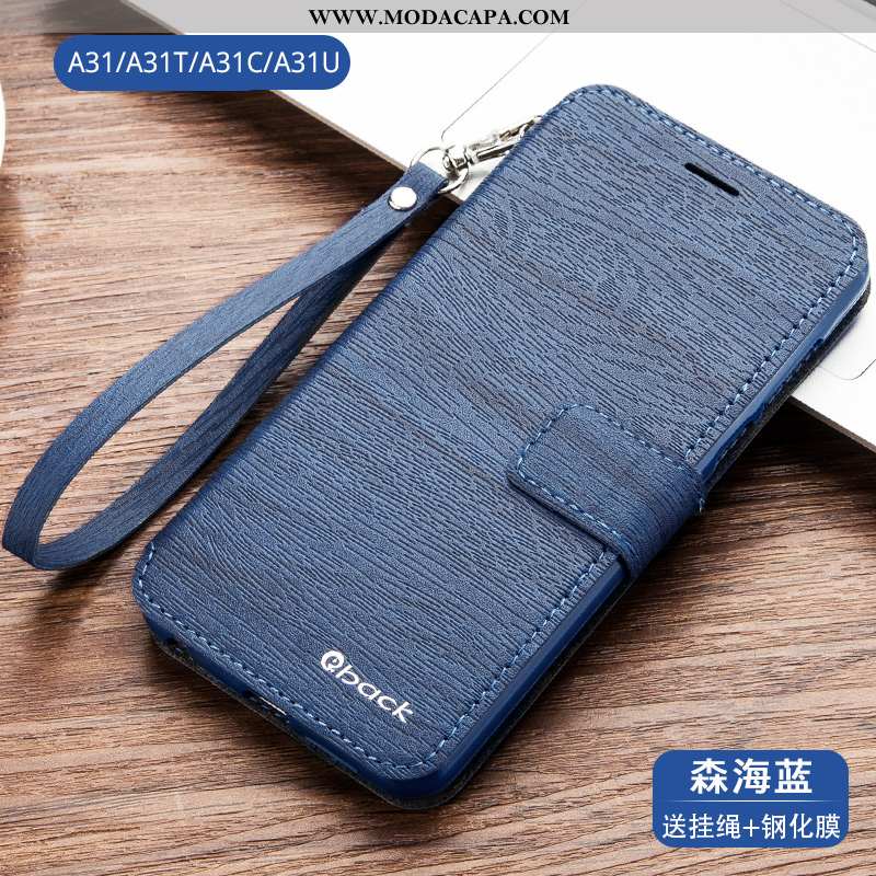 Capa Oppo A31 Couro Protetoras Telemóvel Cover Cases Completa Antiqueda Baratos