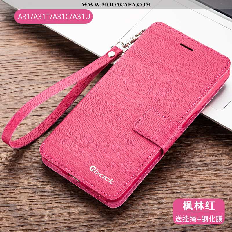 Capa Oppo A31 Couro Protetoras Telemóvel Cover Cases Completa Antiqueda Baratos