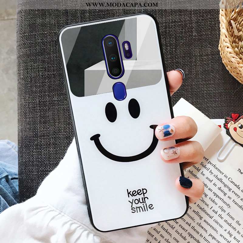 Capas Oppo A9 2020 Protetoras Vidro Completa Desenho Animado Amarela Aluna Online