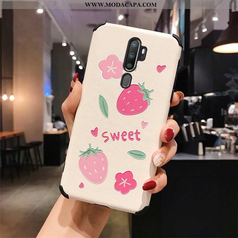 Capa Oppo A9 2020 Personalizada Soft Telemóvel Branco Seda Cases Capas Barato