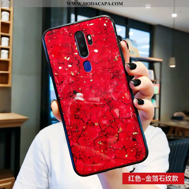 Capas Oppo A9 2020 Criativas Estilosas Silicone Protetoras De Grau Cola Cases Promoção