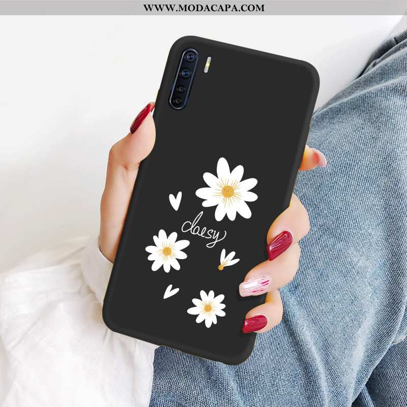 Capas Oppo A91 Slim Desenho Animado Cases Casal Soft Tendencia Malha Baratos