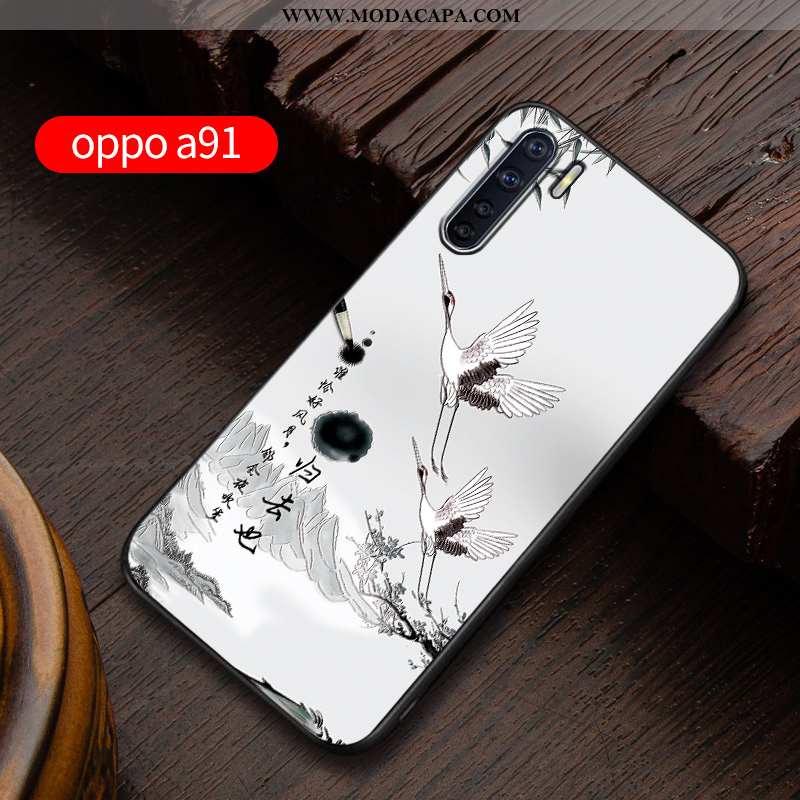 Capa Oppo A91 Protetoras Azul Personalizado Soft Cases Capas Customizadas Barato