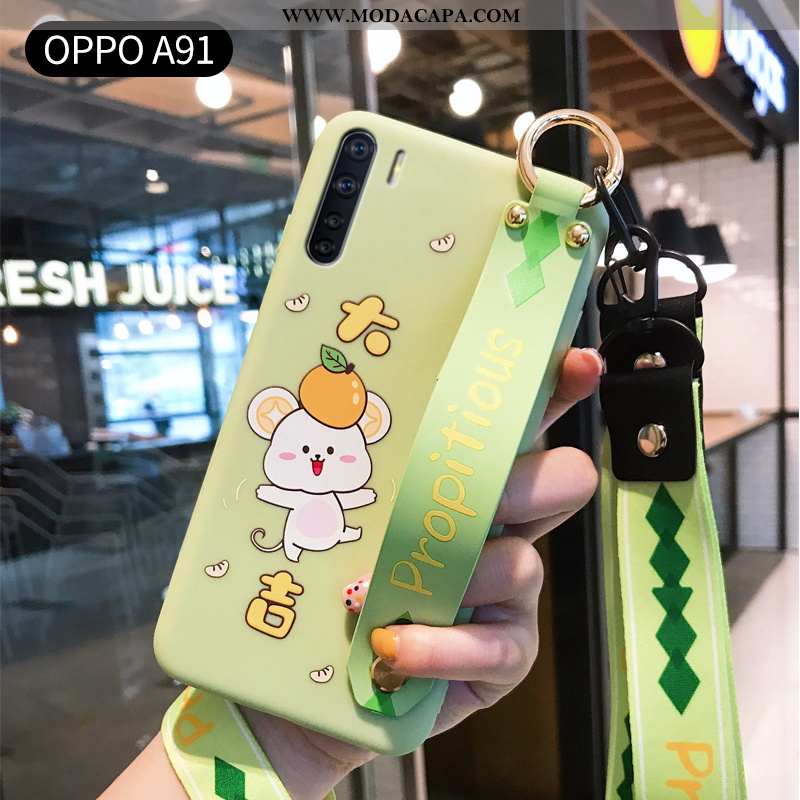 Capas Oppo A91 Fofas Personalizado Silicone Cases Cordao Antiqueda Desenho Animado Online