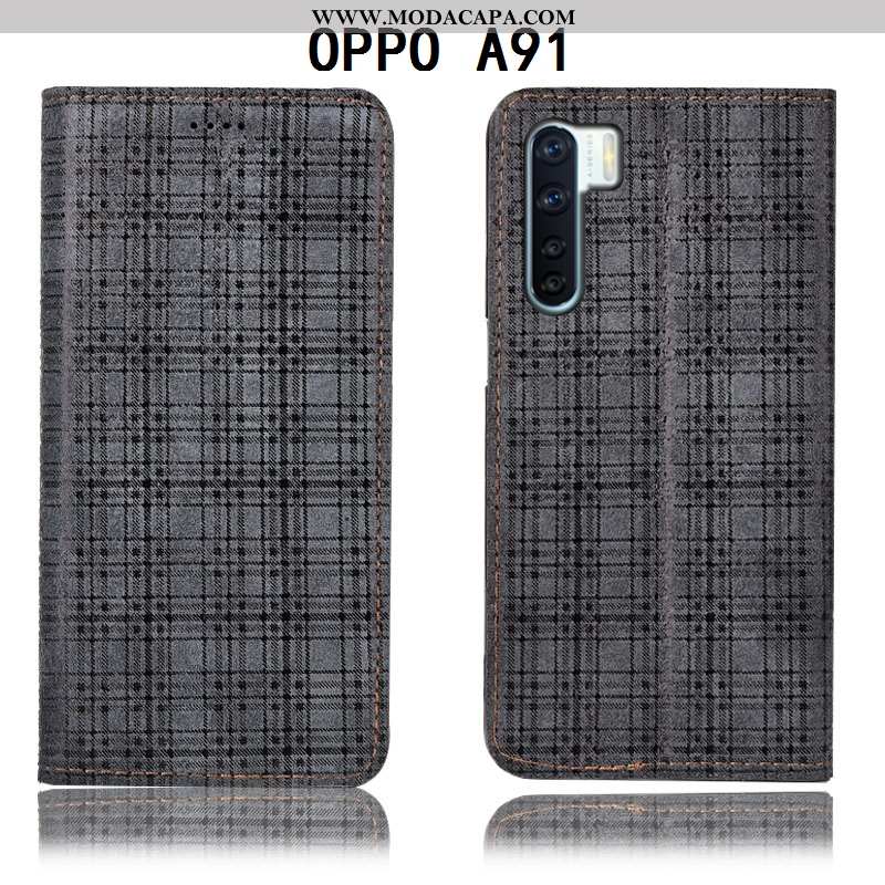 Capas Oppo A91 Protetoras Cor De Vinho Cover Telemóvel Camurça Cases Couro Legitimo Venda