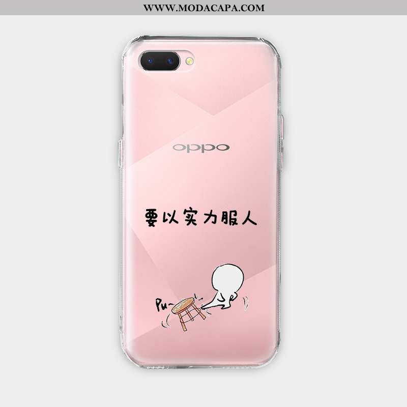 Capa Oppo Ax5 Soft Cases Fofas Rosa Completa Capas Transparente Baratas