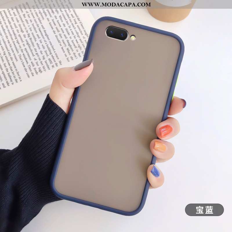 Capas Oppo Ax5 Tendencia Antiqueda Branco Fosco Personalizada Telemóvel Baratas