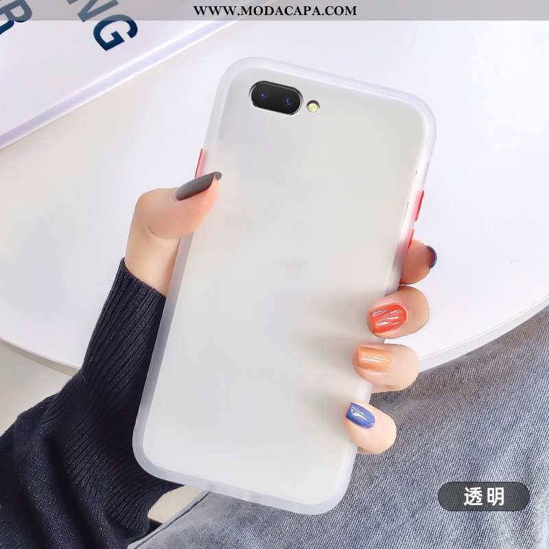 Capas Oppo Ax5 Tendencia Antiqueda Branco Fosco Personalizada Telemóvel Baratas