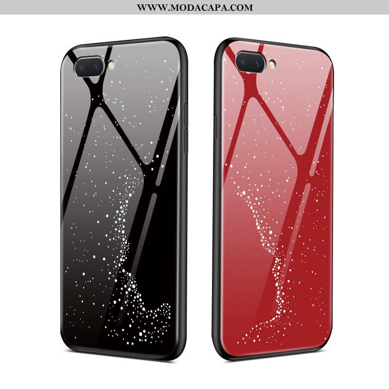 Capa Oppo Ax5 Desenho Animado Vidro Telemóvel Bonitos Protetoras Vermelho Casal Barato